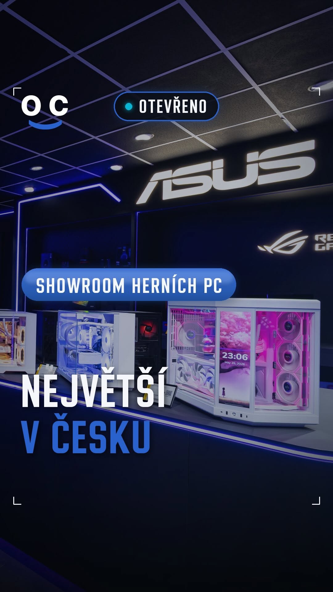 HelloComp - largest gaming showroom in Czechia